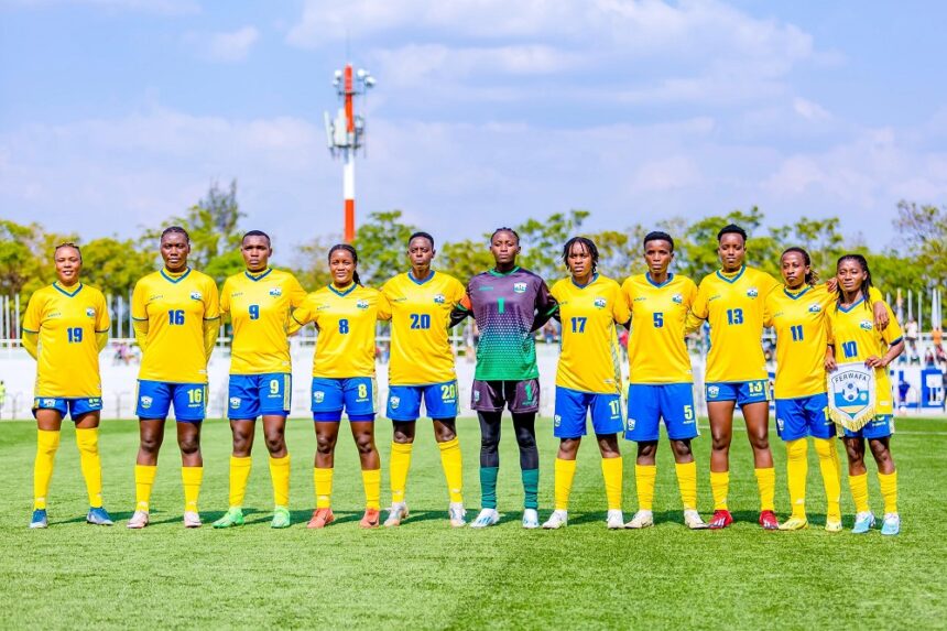 Amavubi y�Abagore yatakaje umwanya umwe ku rutonde rwa FIFA